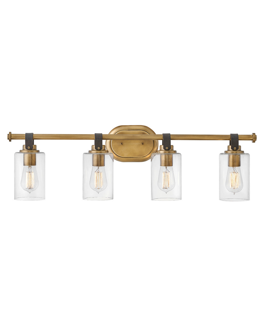 Product photo of the Halstead LED Vanity in Heritage Brass ( SKU# 52884HB )