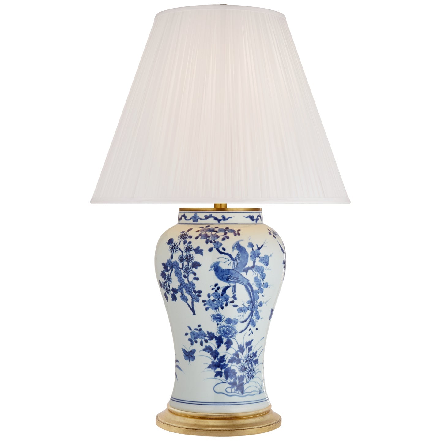 Product photo of the Blythe One Light Table Lamp in Blue and White Porcelain ( SKU# RL 3651BW-S )