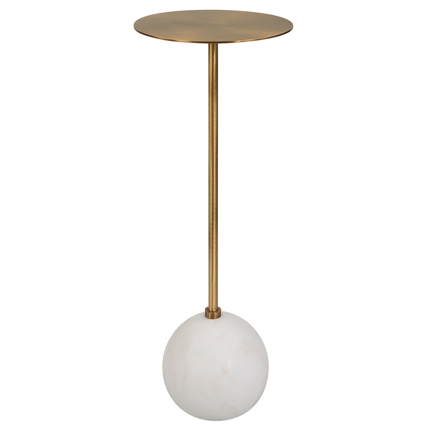 Product photo of the Gimlet Drink Table in Solid Brass ( SKU# 25216 )