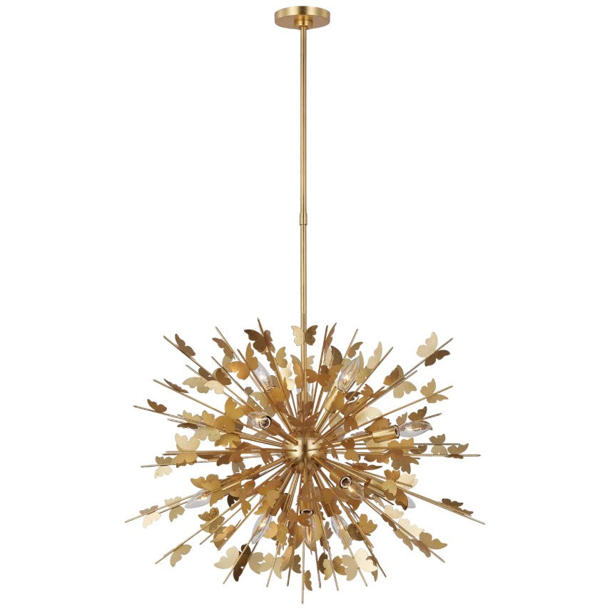 Product photo of the Farfalle LED Chandelier in Gild ( SKU# JN 5501G )