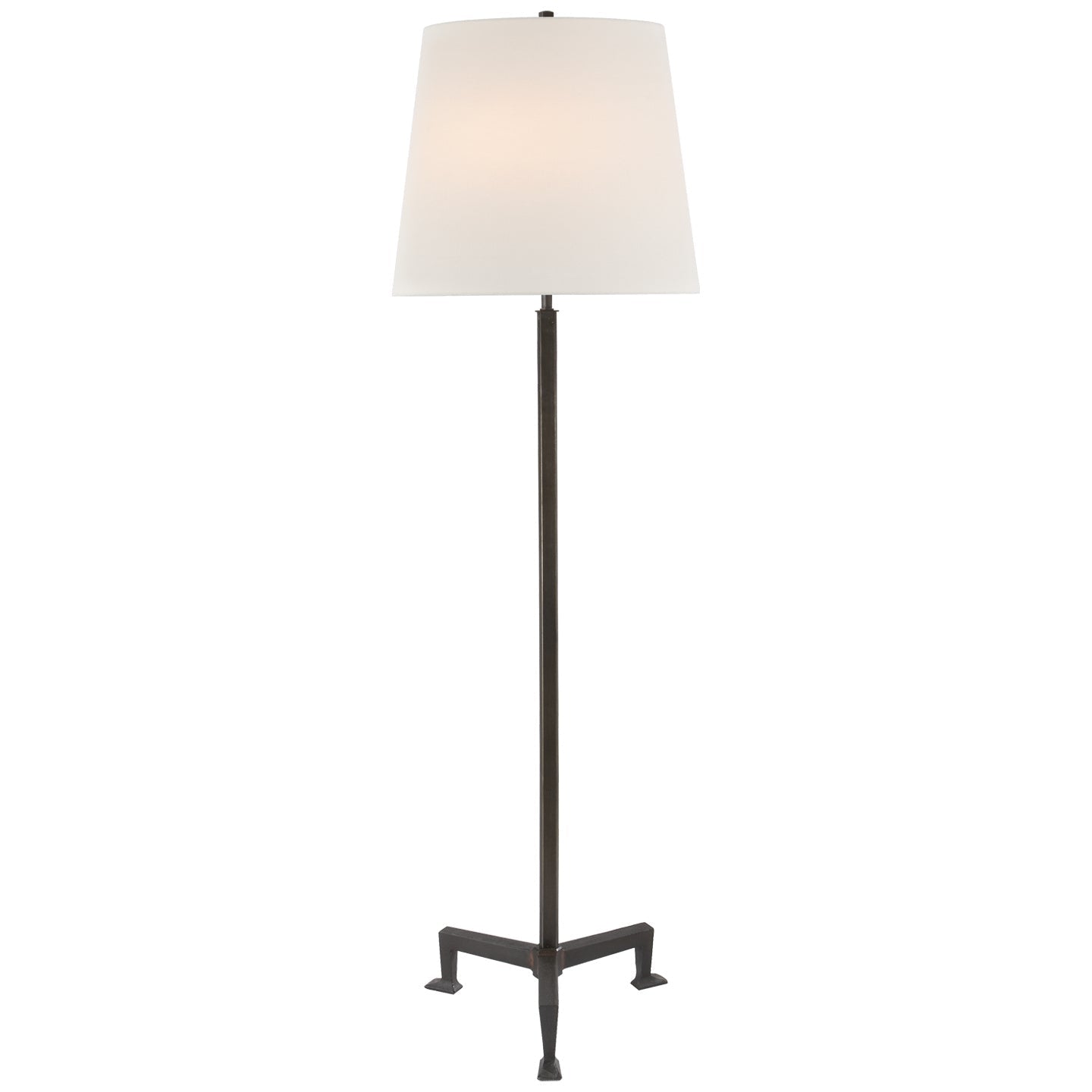 Product photo of the Parish Two Light Floor Lamp in Aged Iron ( SKU# TOB 1152AI-L )