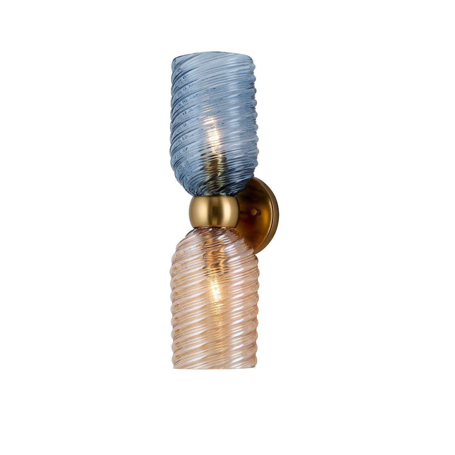 Product photo of the Azul Two Light Wall Sconce in Aged Gold ( SKU# 519821AGG )