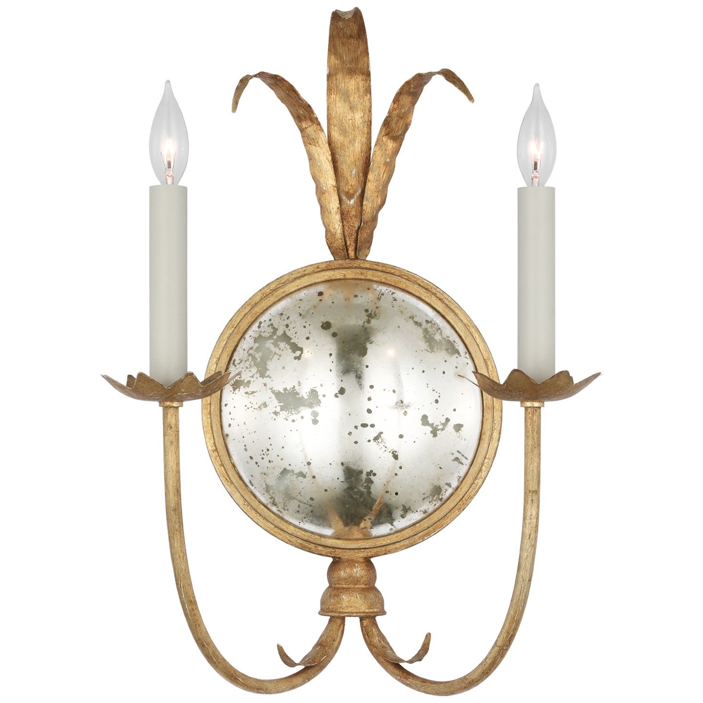 Product photo of the Gramercy LED Wall Sconce in Gilded Iron ( SKU# CHD 2176GI )
