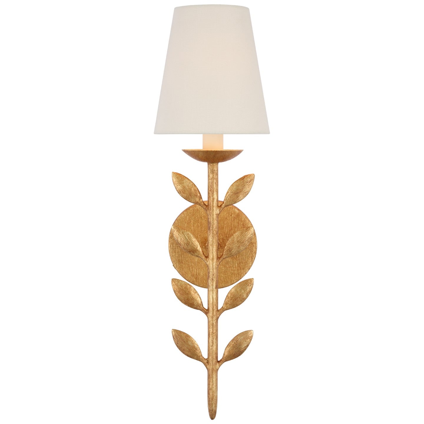 Product photo of the Avery LED Wall Sconce in Antique Gold Leaf ( SKU# JN 2086AGL-L )