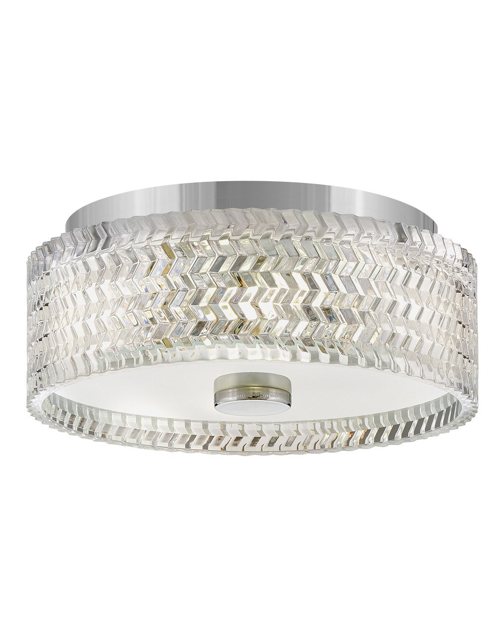Product photo of the Elle LED Flush Mount in Chrome ( SKU# 5041CM )