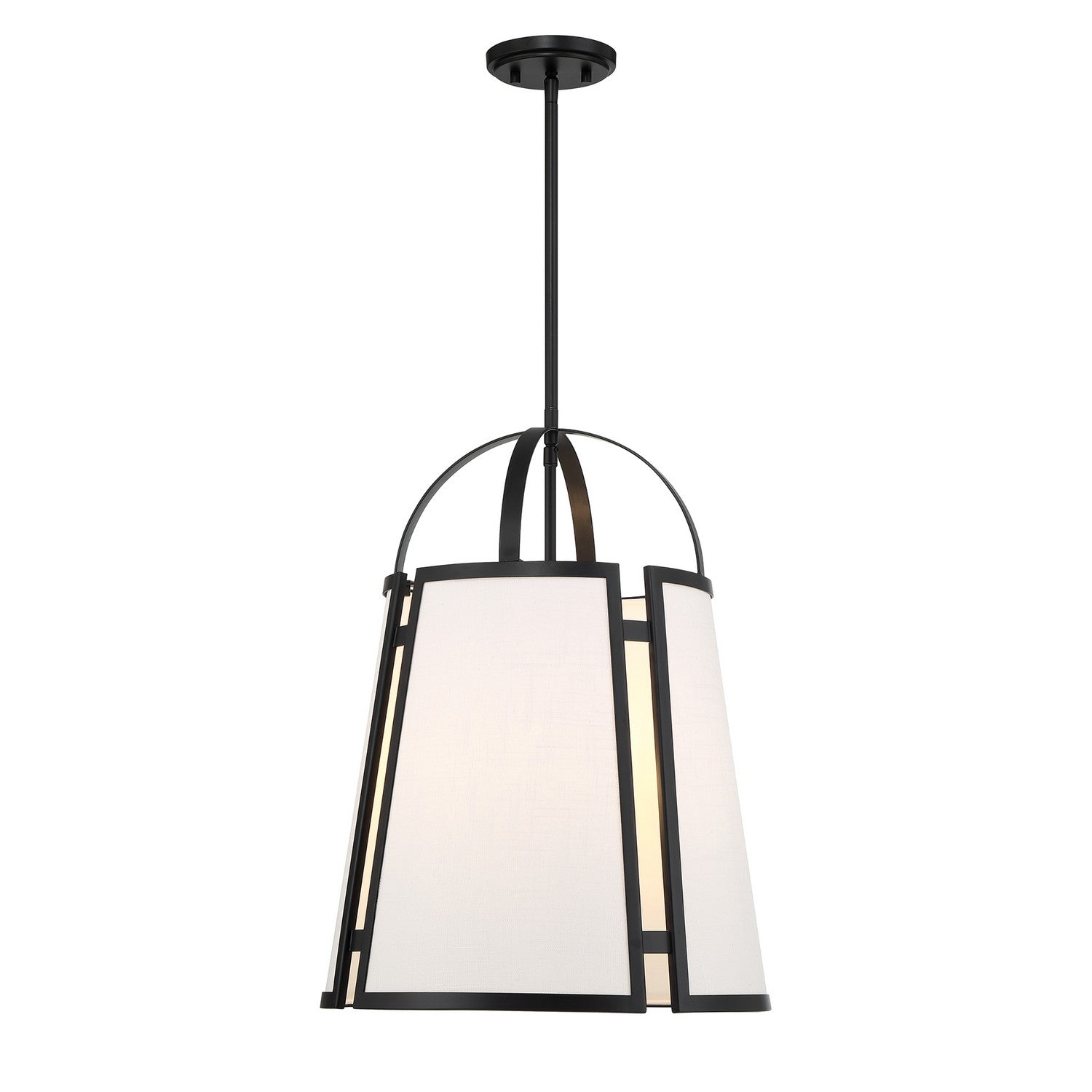 Product photo of the Chartwell Four Light Pendant in Matte Black ( SKU# 7-6304-4-89 )