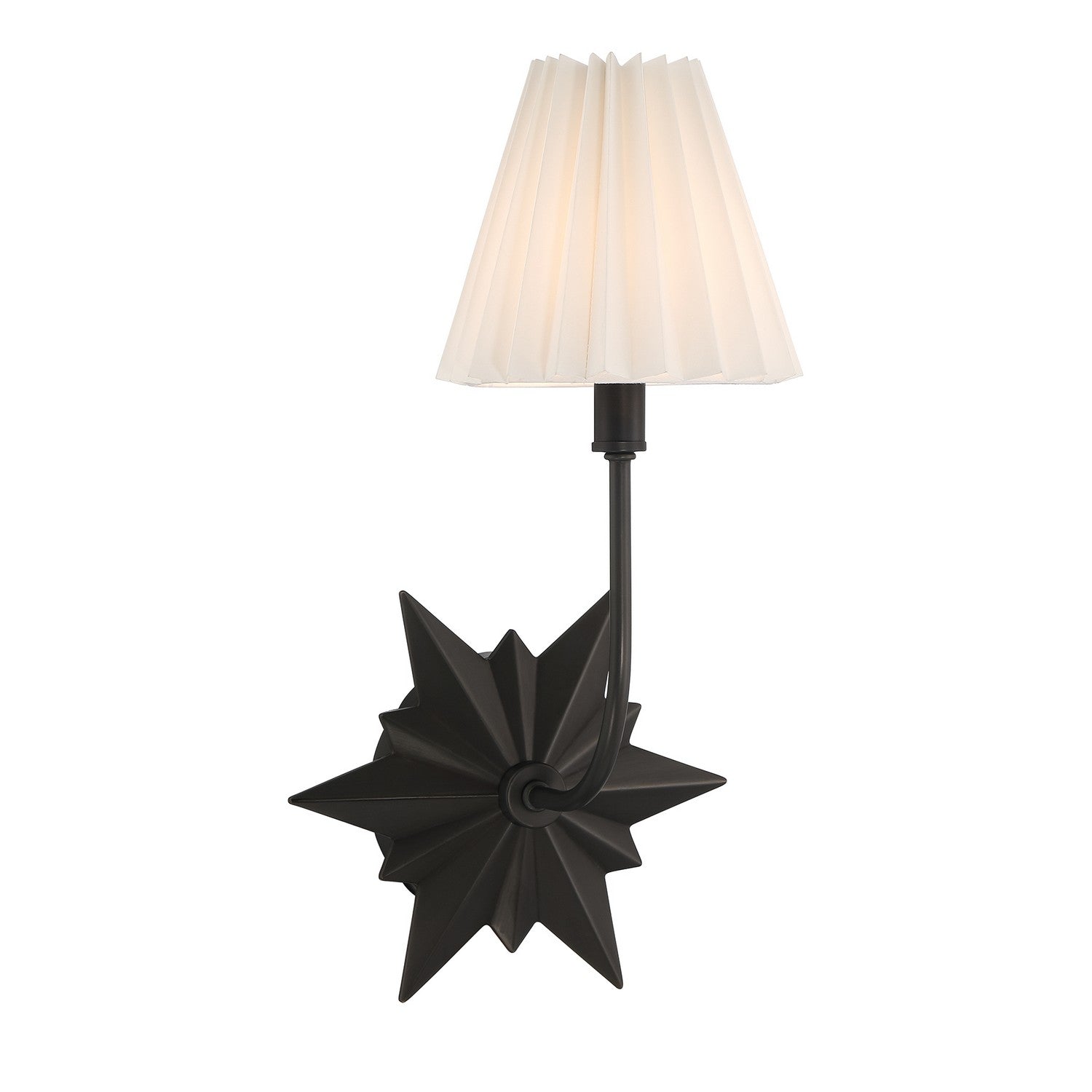 Product photo of the Crestwood One Light Wall Sconce in Black Tourmaline ( SKU# 9-4408-1-188 )