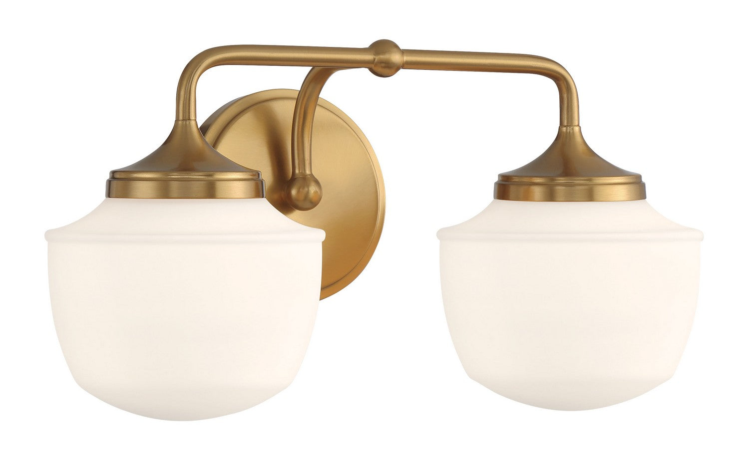 Product photo of the Cornwell Two Light Bath Vanity in Aged Brass ( SKU# 2572-575 )