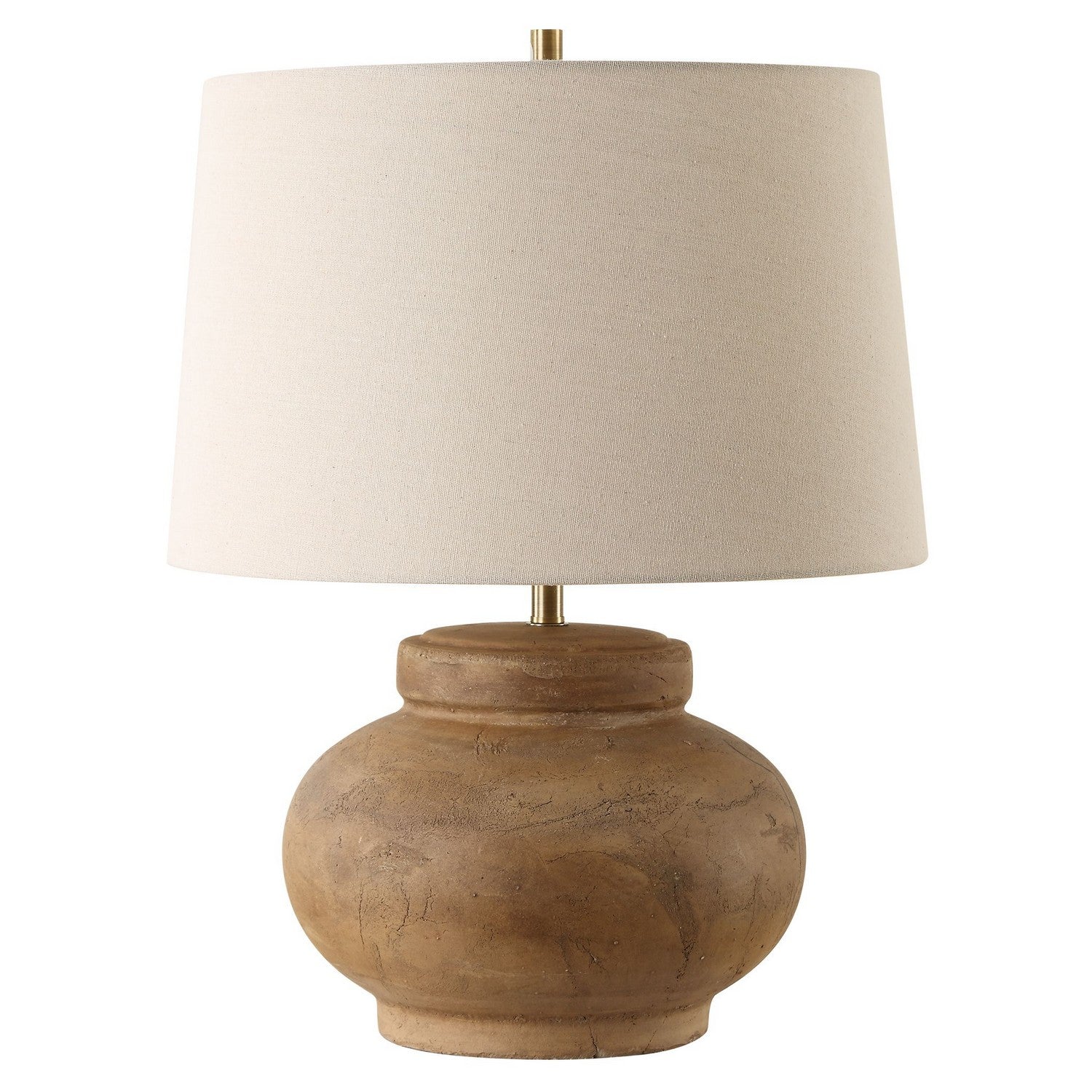 Product photo of the Urbino One Light Table Lamp in Brushed Antique Brass ( SKU# 30346-1 )