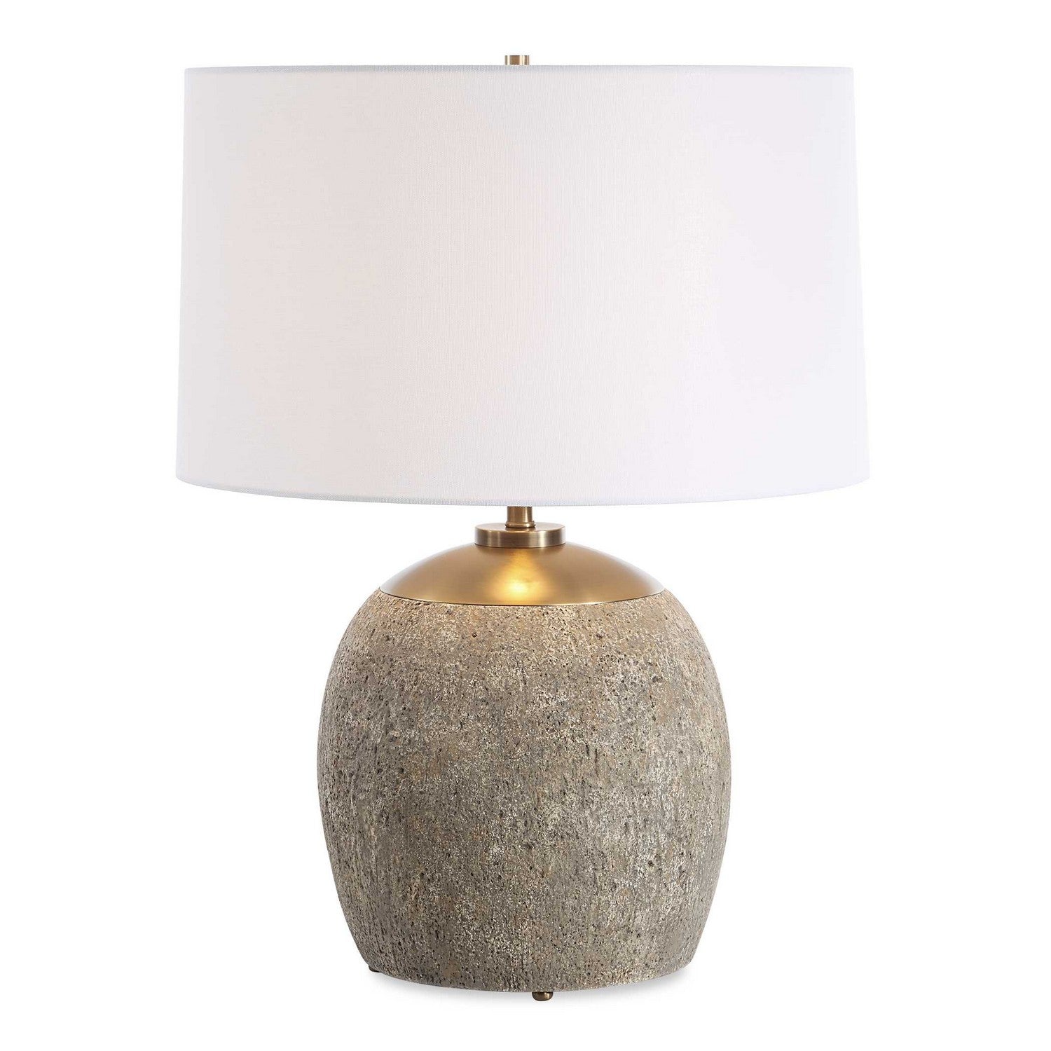 Product photo of the Raylan One Light Table Lamp in Antique Brass ( SKU# 30479-1 )