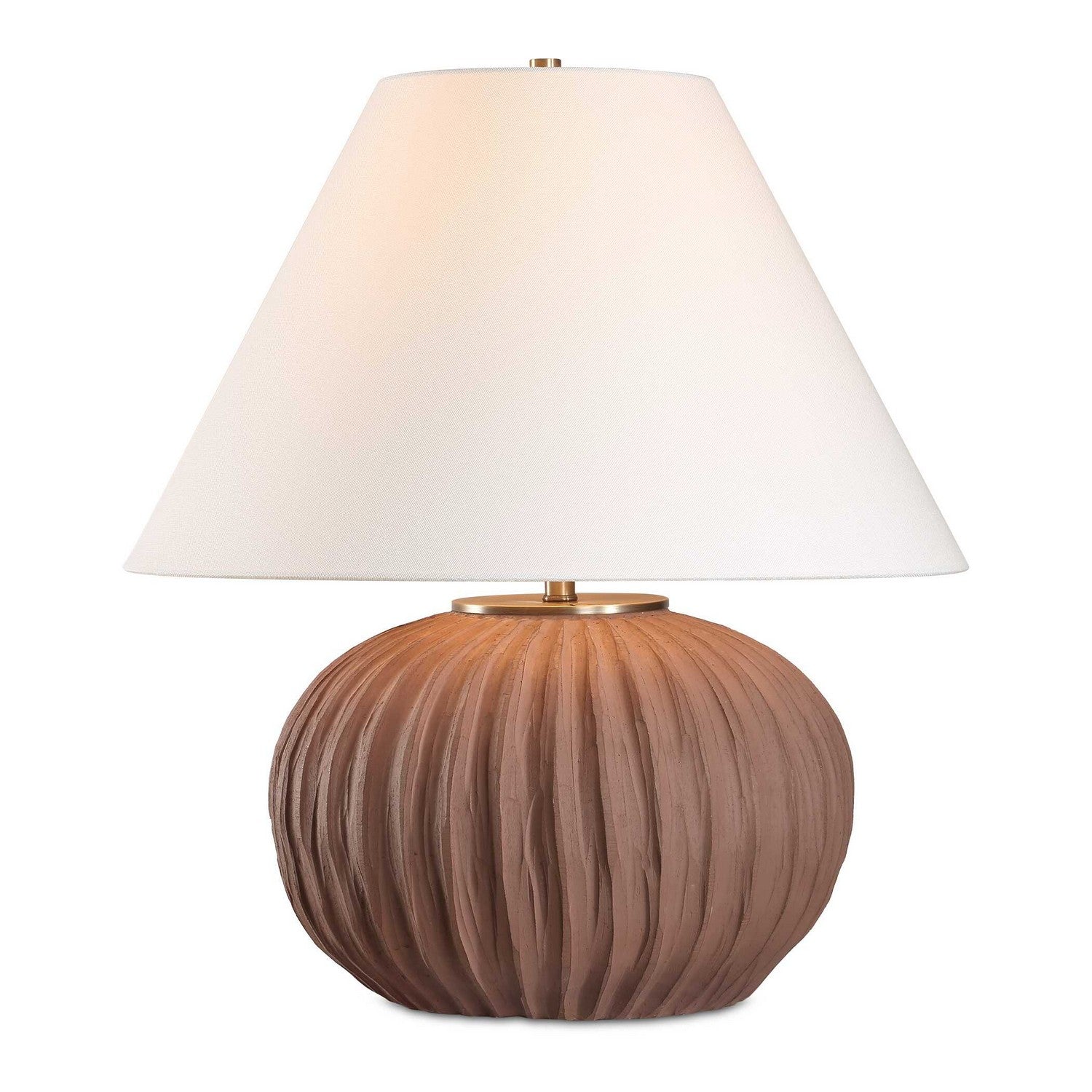 Product photo of the Keoghan One Light Table Lamp in Antique Brass ( SKU# 30489 )