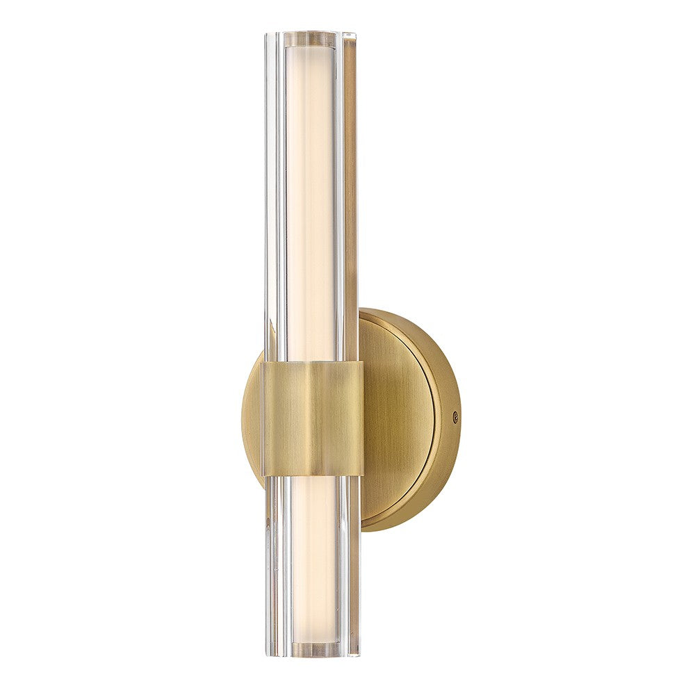 Product photo of the Georgette LED Wall Sconce in Lacquered Brass ( SKU# 51310LCB )