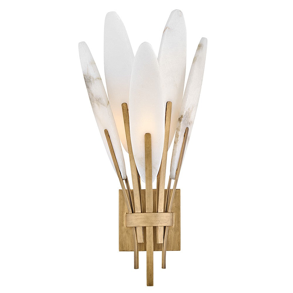 Product photo of the Nerine LED Wall Sconce in Burnished Gold ( SKU# FR43100BNG )