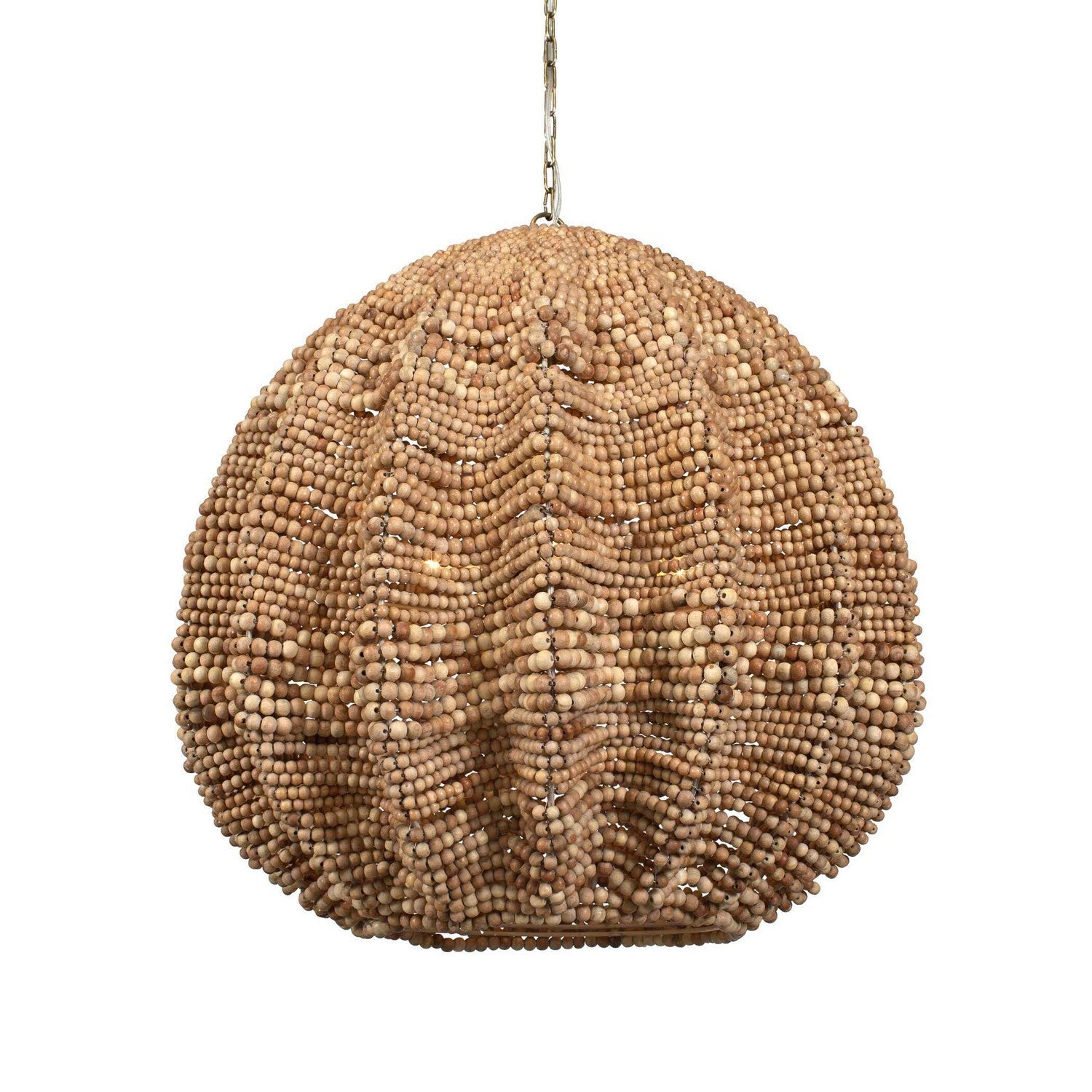 Product photo of the Kauri Five Light Pendant in Antique Brass ( SKU# 21611 )