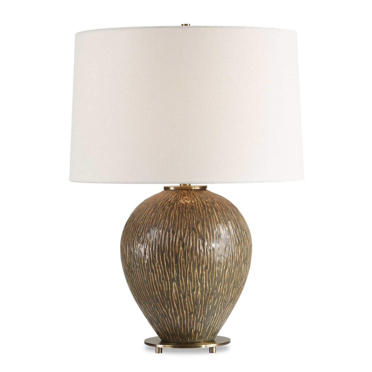 Product photo of the Rya One Light Table Lamp in Antique Brass ( SKU# 30447 )