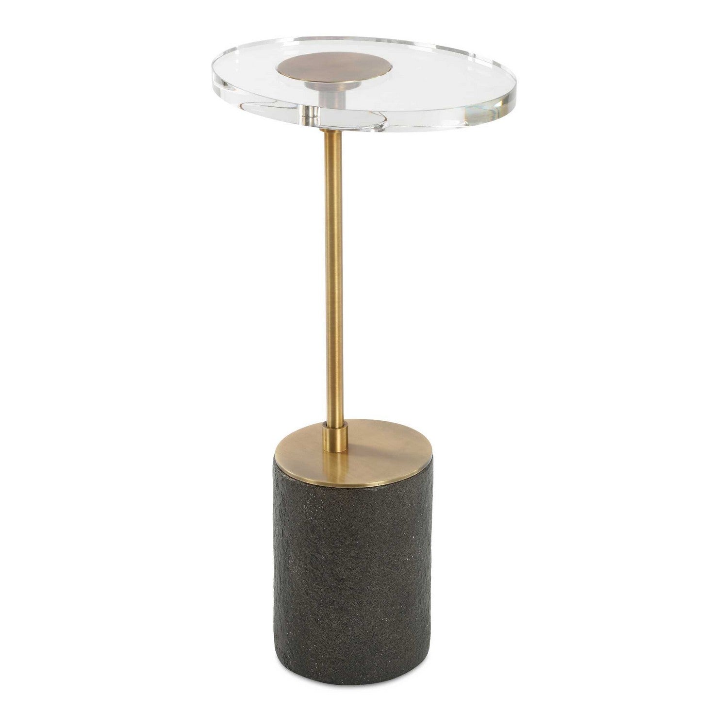 Product photo of the Kaufman Accent Table in Antique Brass ( SKU# 50176 )