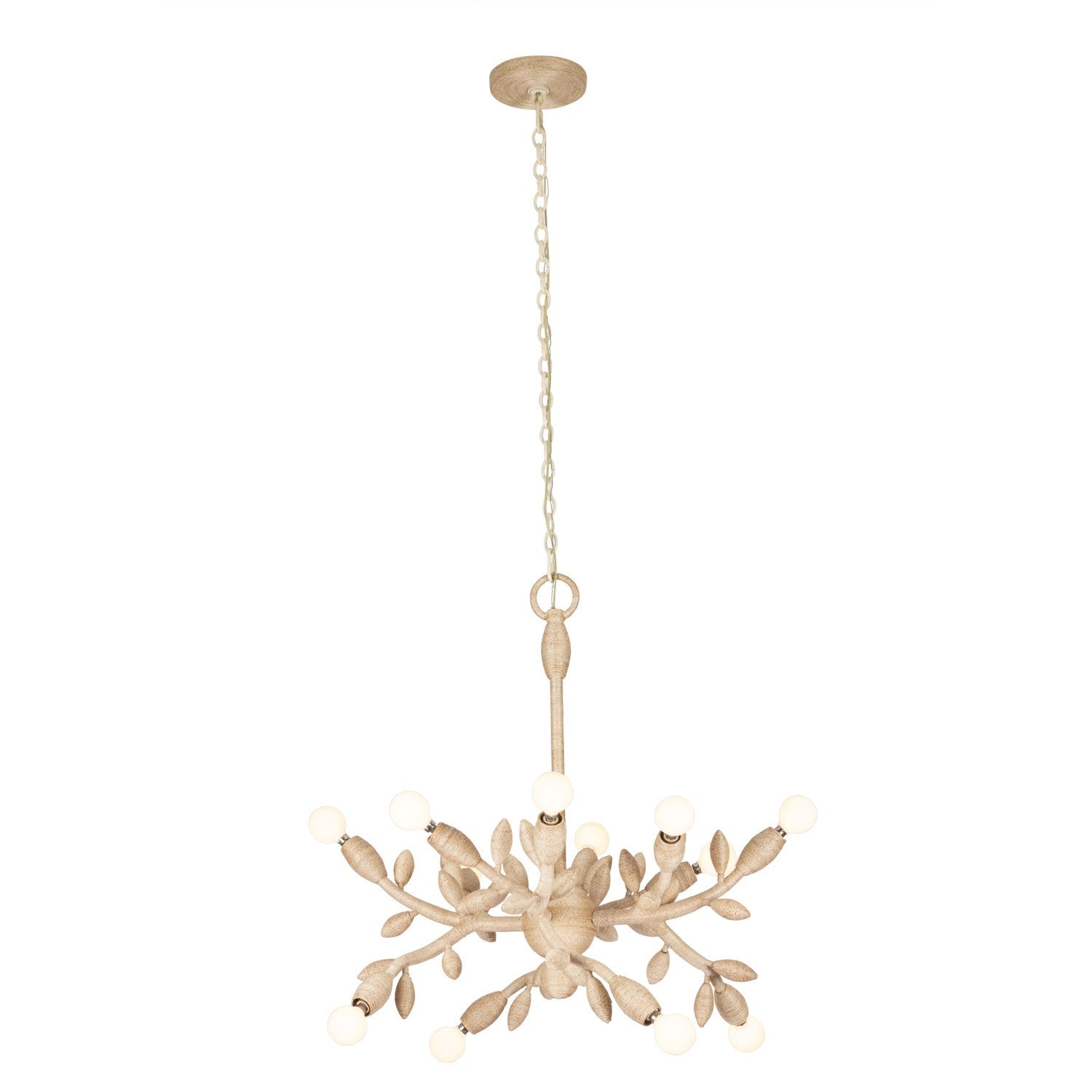 Product photo of the Branche 12 Light Chandelier in Warm Ivory ( SKU# 527055WIV )