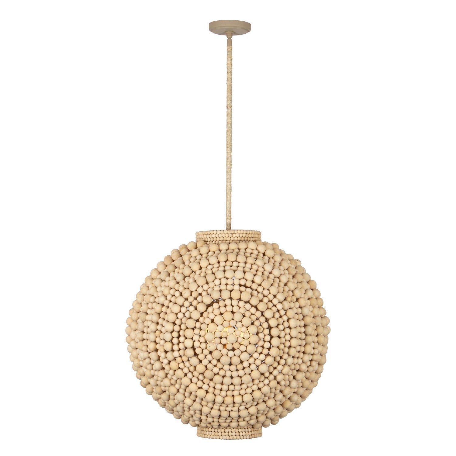Product photo of the Coaxial Six Light Pendant in Jute ( SKU# 527156JT )