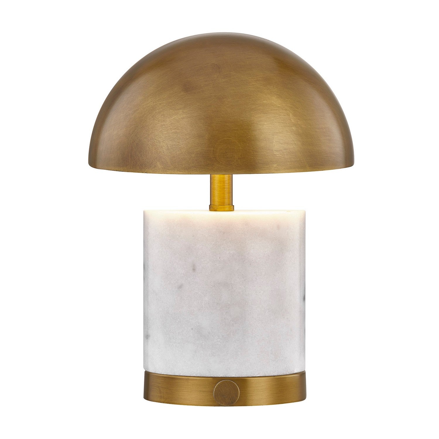 Product photo of the Cora LED Table Lamp in Brass ( SKU# 11-CD07RC )