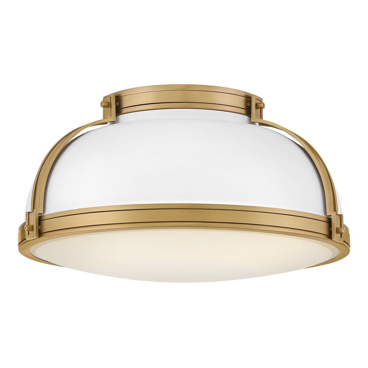 Product photo of the Barton LED Flush Mount in Matte White ( SKU# 46353MW-LCB )