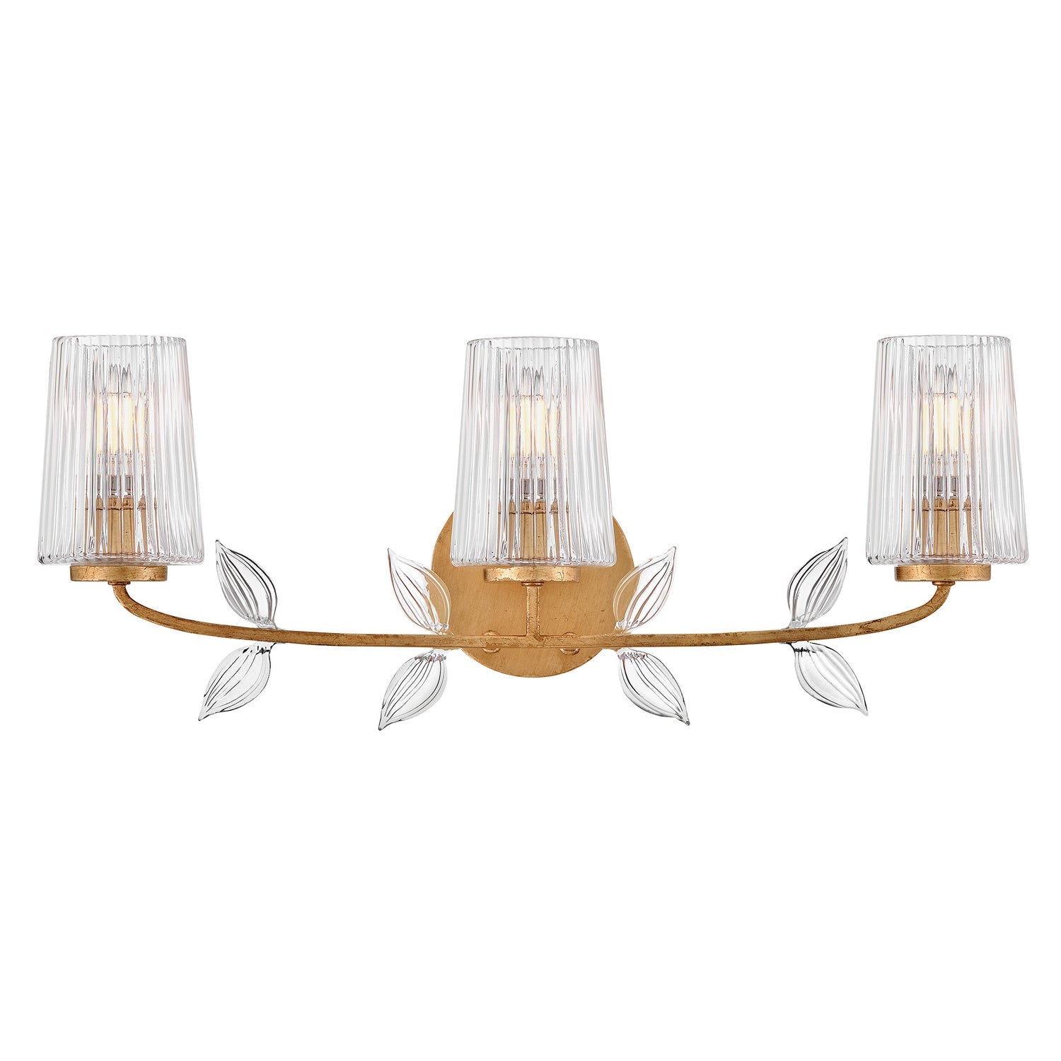 Product photo of the Aliso LED Vanity in Distressed Brass ( SKU# 57453DA )