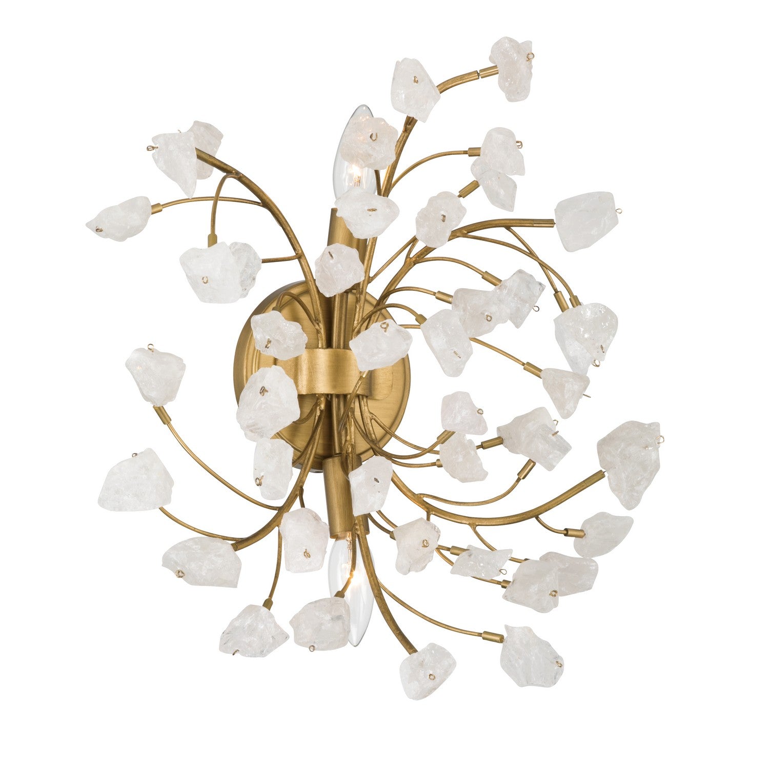 Product photo of the Ramus Two Light Wall Sconce in Painted Legacy Brass ( SKU# 13952-870 )