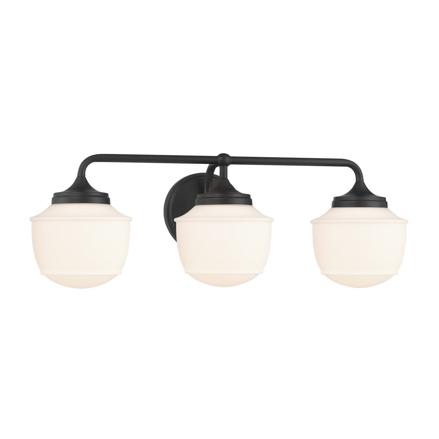 Product photo of the Cornwell Three Light Vanity in Dark Matte Black ( SKU# 2573-899 )