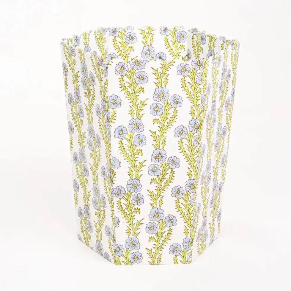 Floral-patterned product on a white background