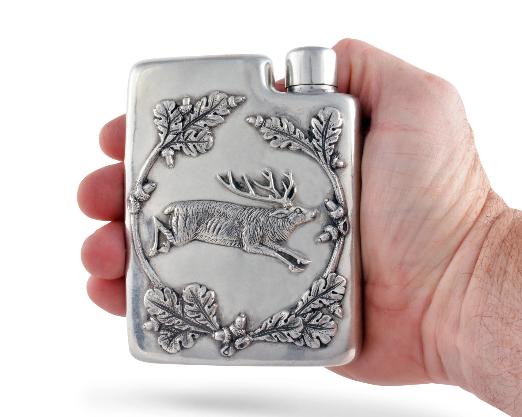 Black Forest Pewter Flask