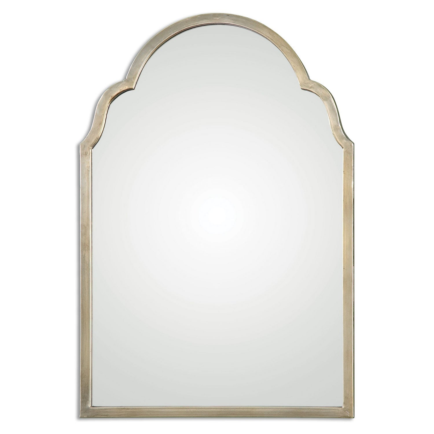 Product photo of the Brayden Mirror in Oxidized Silver Champagne ( SKU# 12906 )