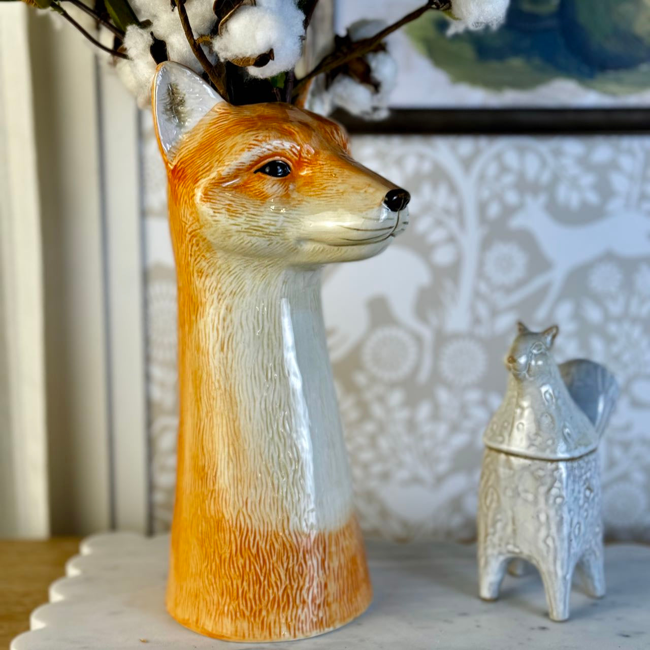 Franklin the Fox Vase