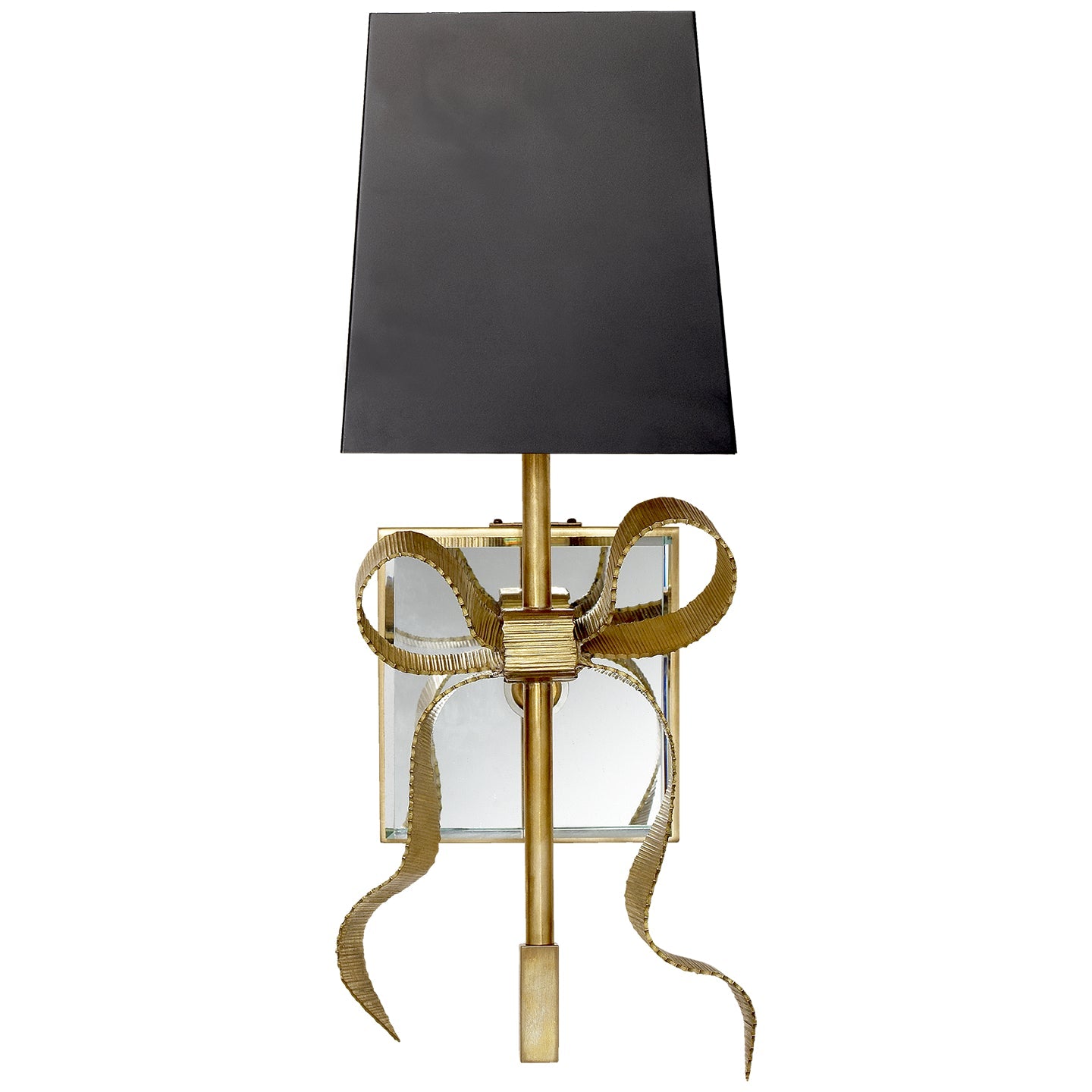 Product photo of the Ellery One Light Wall Sconce in Soft Brass ( SKU# KS 2008SB-B )