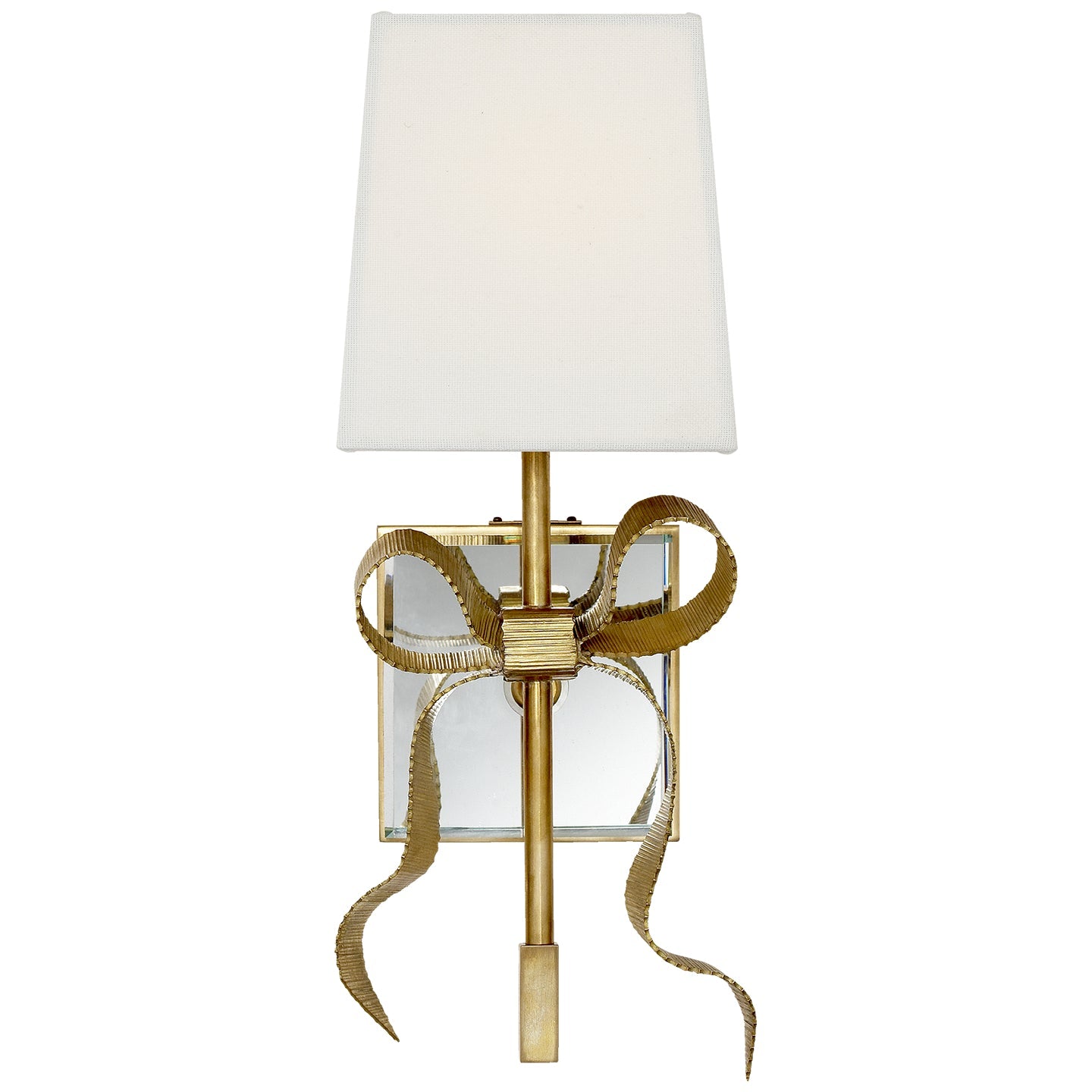 Product photo of the Ellery One Light Wall Sconce in Soft Brass ( SKU# KS 2008SB-L )