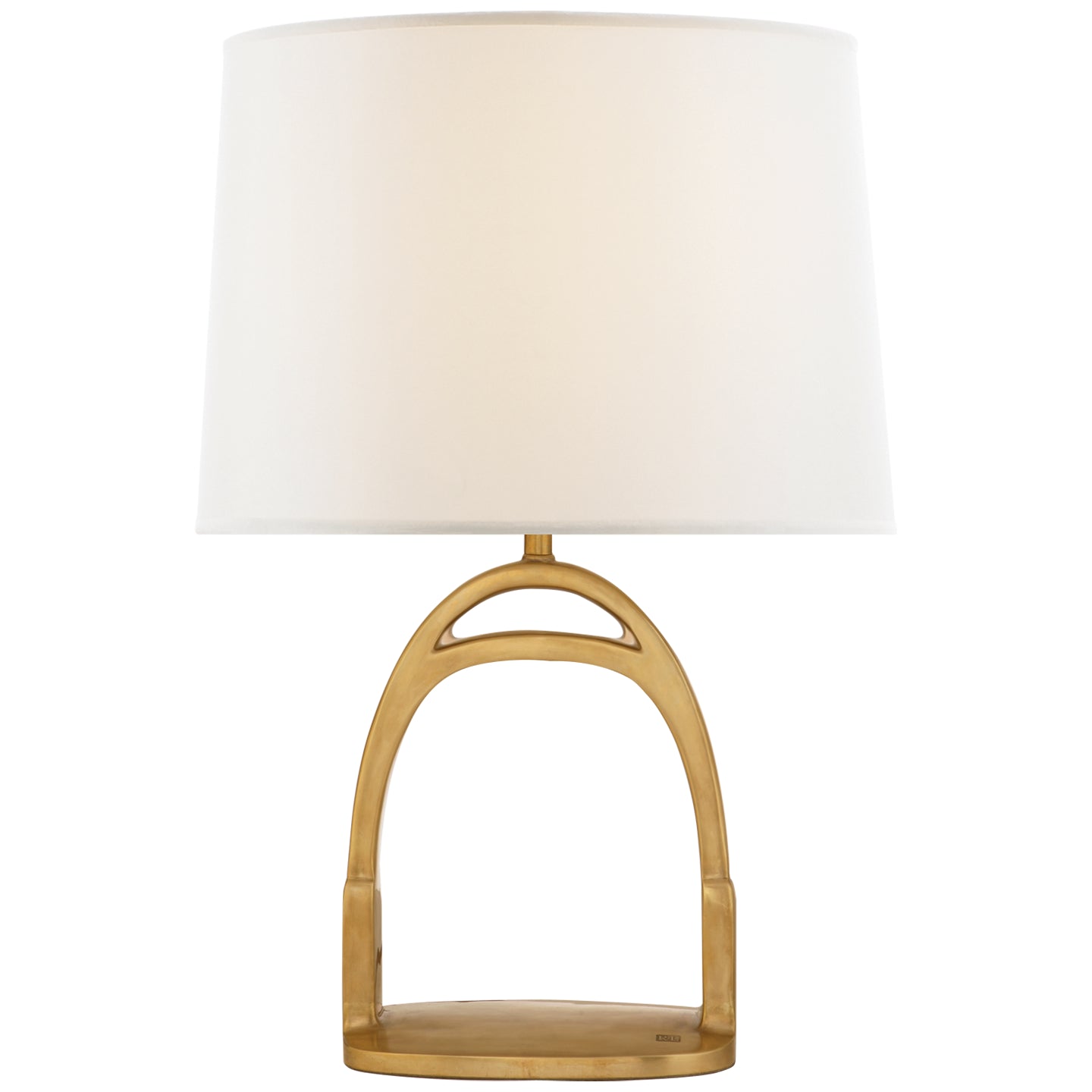 Product photo of the Westbury One Light Table Lamp in Natural Brass ( SKU# RL 3183NB-L )