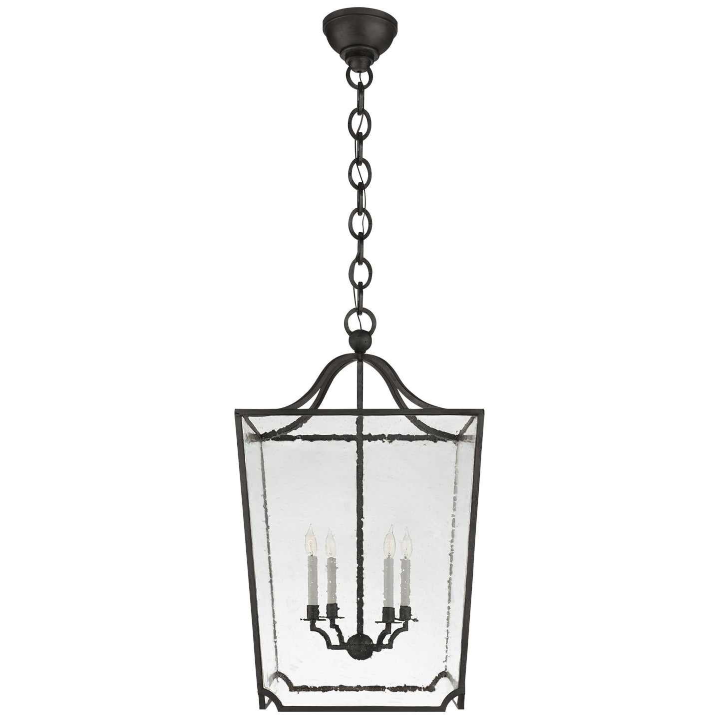 Product photo of the Beatrice Four Light Lantern in Aged Iron ( SKU# RL 5742AI-RG )