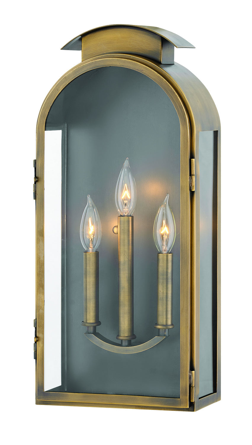 Product photo of the Rowley LED Wall Mount in Light Antique Brass ( SKU# 2525LS )