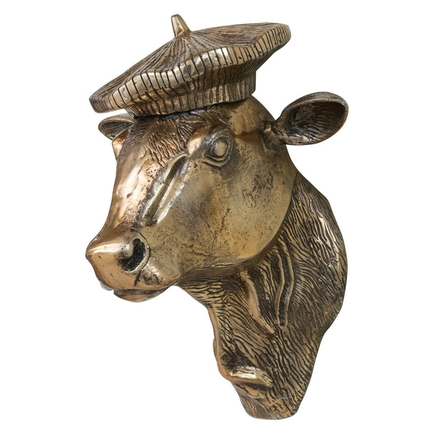 Andre the Cow Wall Mount
