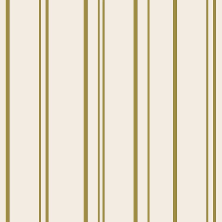 Pattern of vertical gold stripes on a beige background