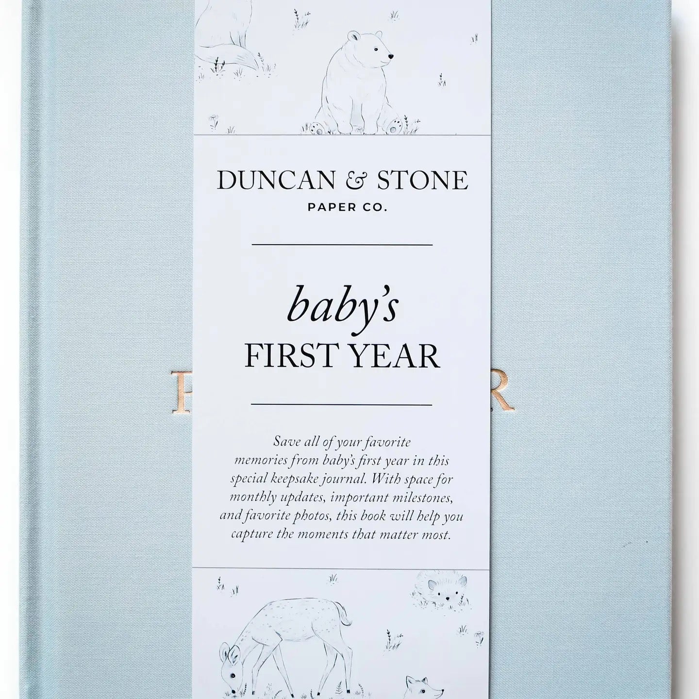 Baby's First Year Memory Book & Photo Album