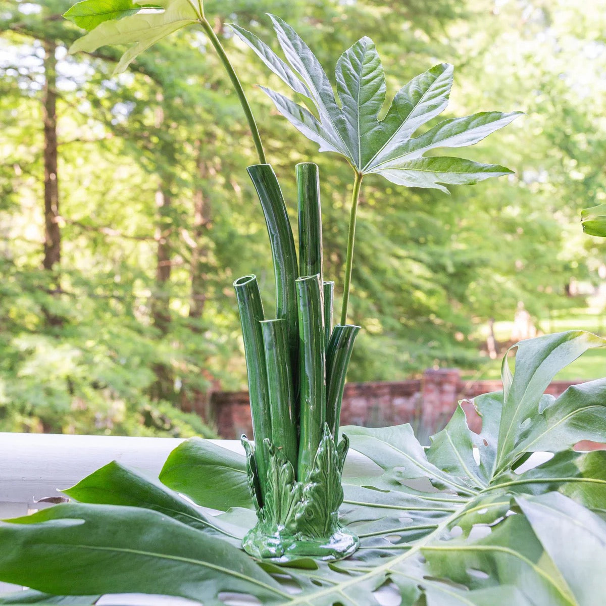 Ceramic Bamboo Tulipiere