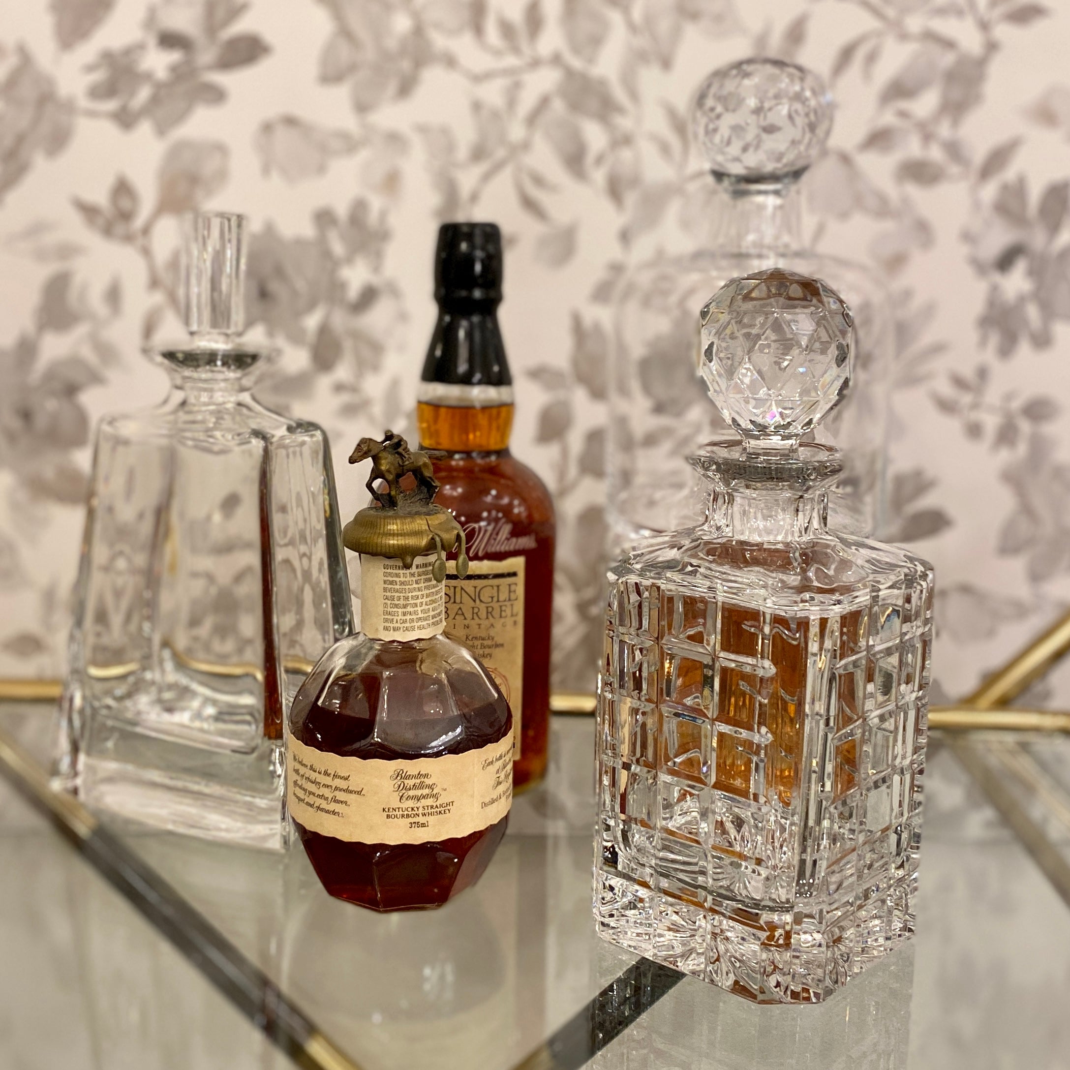 Belmont Crystal Brandy Decanter