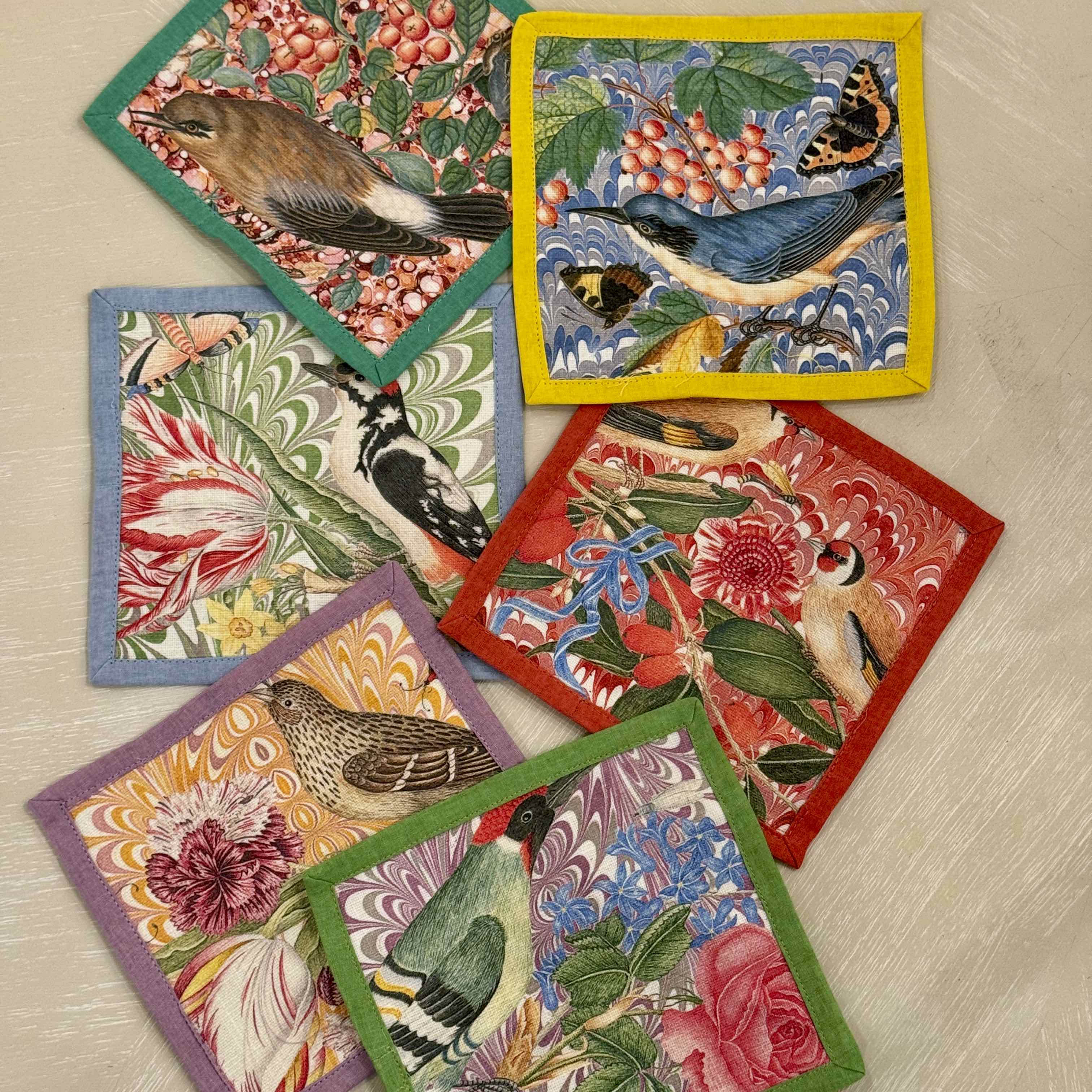 Birdsong and Botanicals Cocktail Napkins