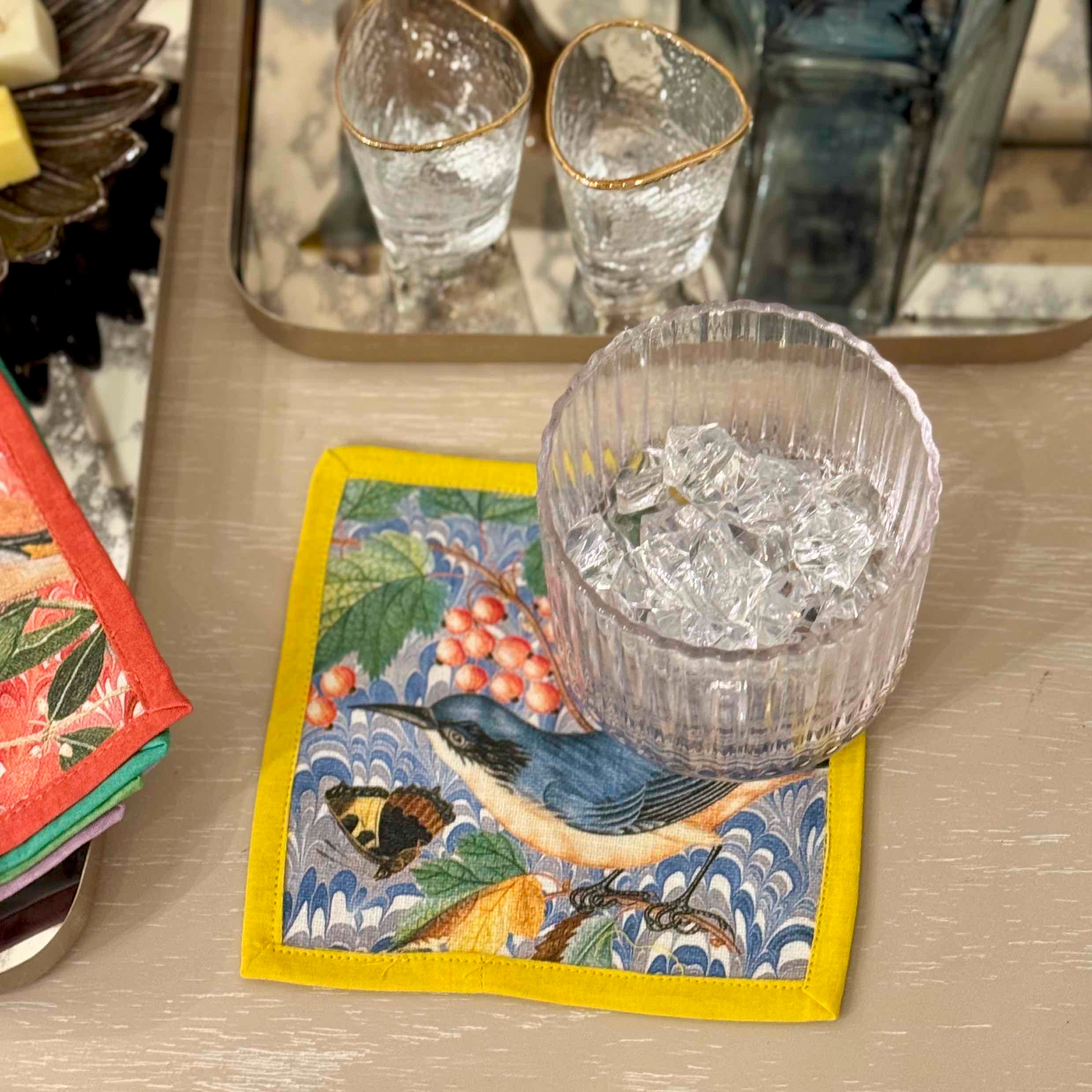 Birdsong and Botanicals Cocktail Napkins