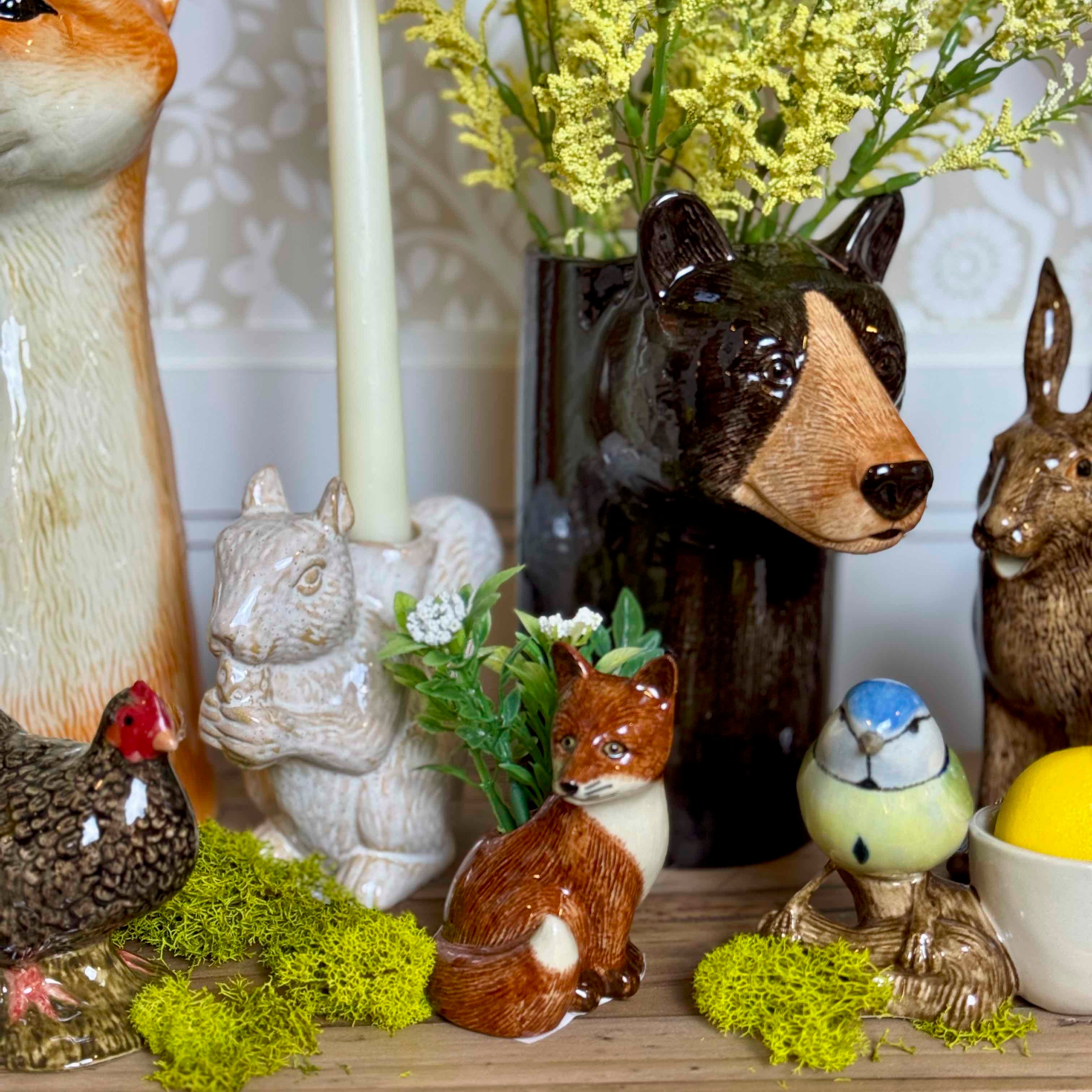 Black Bear Utensil Pot