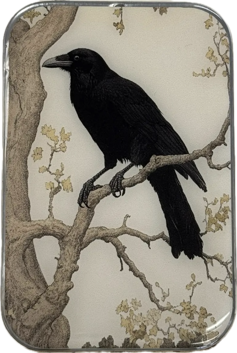 Black Crow Notions Tin