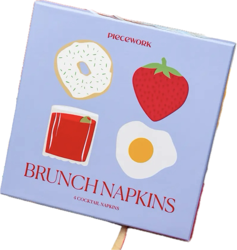 Brunch Cocktail Napkins - Set of 4