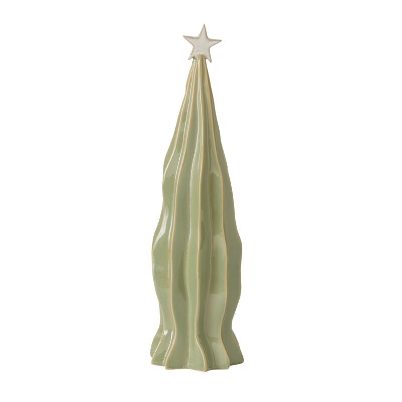 Ceramic Folk Tree - Green