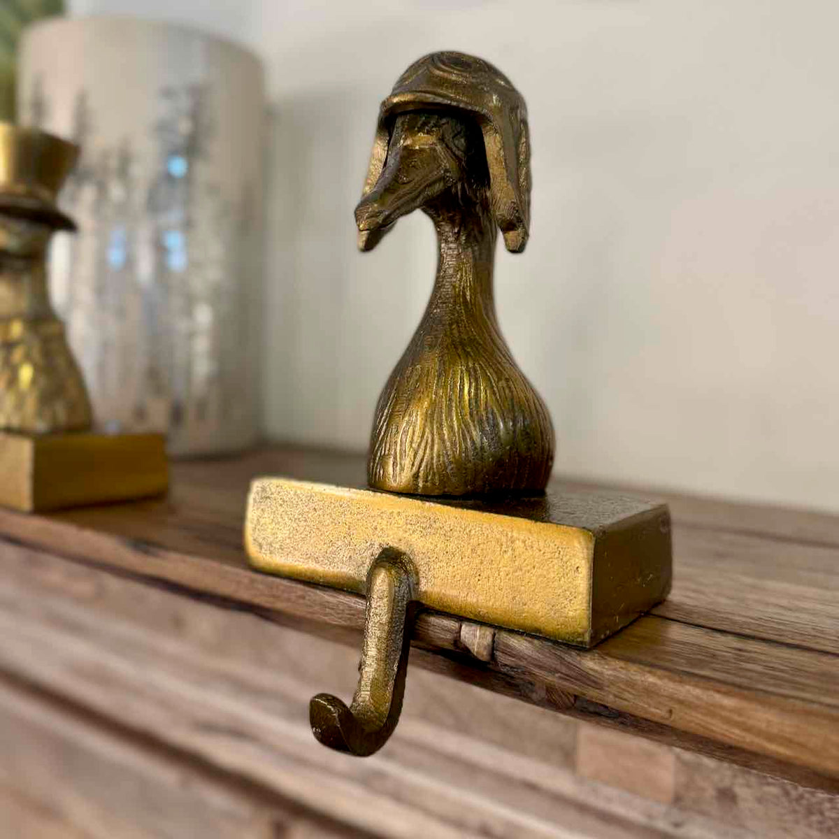 Charlie the Goose Stocking Holder