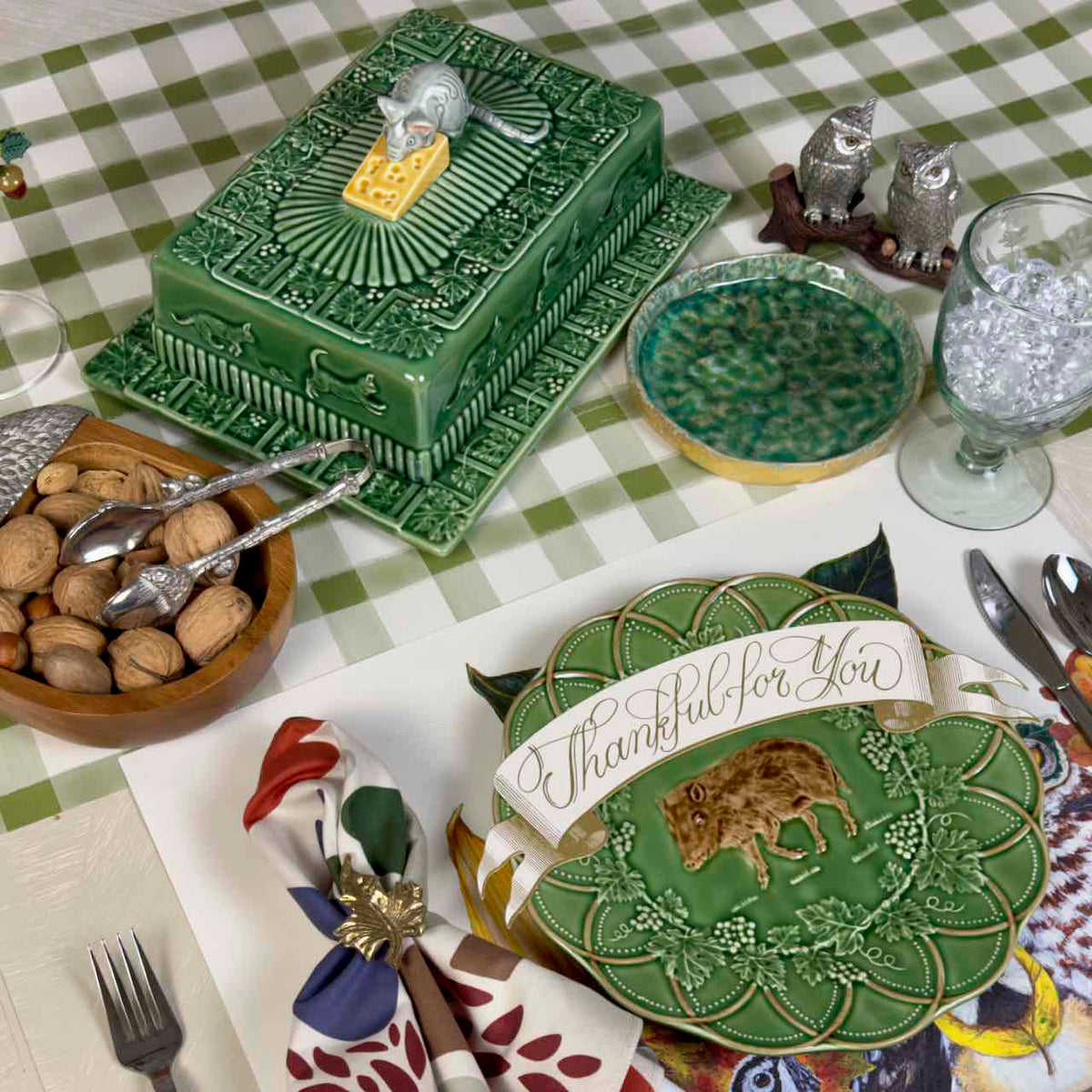 Cheese Tray Mouse with Lid