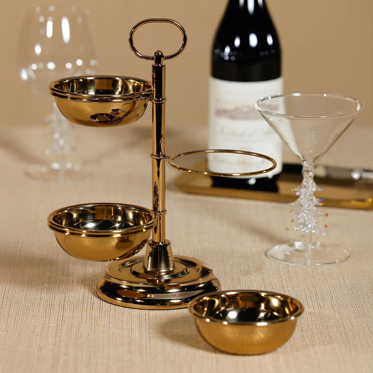 Classic Condiment Caddy - Gold